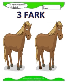 İki Resim Arasındaki Farkı Bul Etkinliği